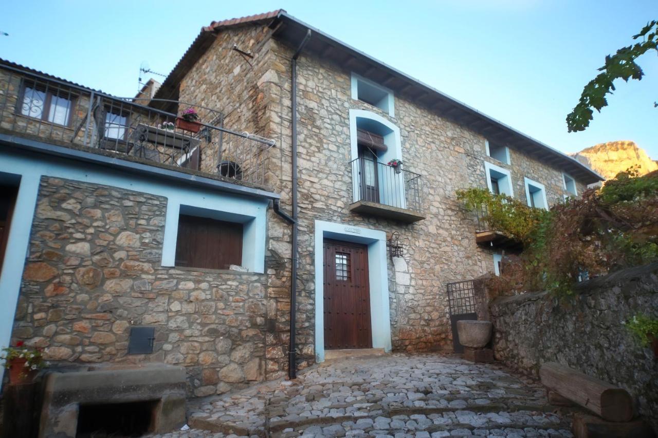 Apartamento El Fenal De Turmo Casa Rural "El Capricho De Nieves" Laspuña Kültér fotó